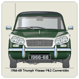 Triumph Vitesse Mk2 Convertible 1966-68 Coaster 2